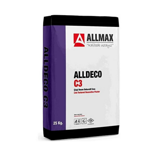 ALLMAX ÇİZGİLİ DEKORATİF KALIN