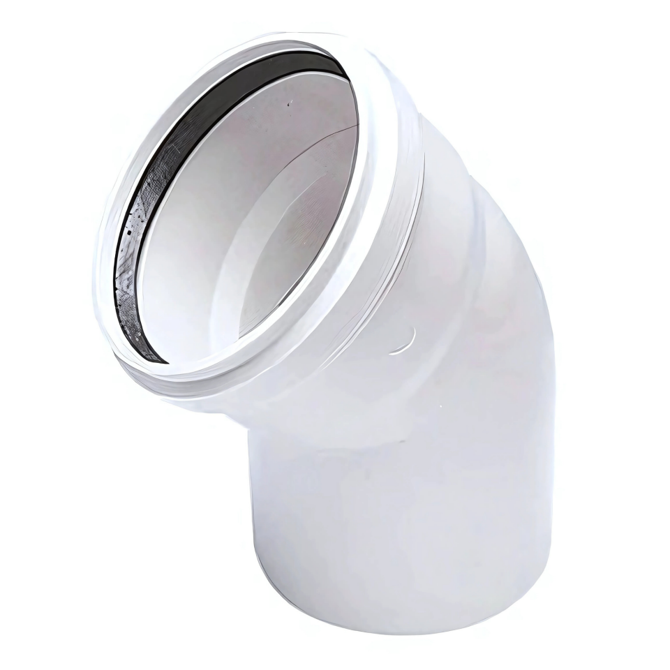 160 AÇIK DİRSEK PİMAŞ PVC-U Dirsek 45˚