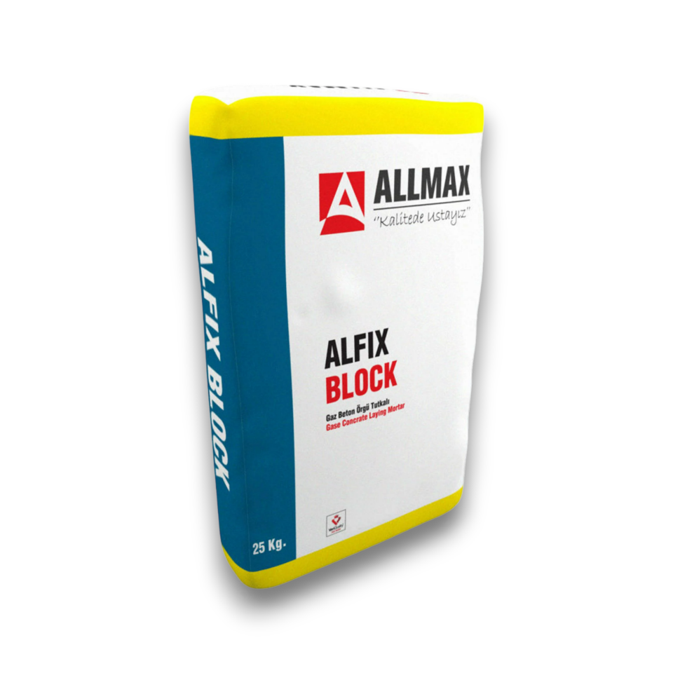 GAZBETON YAPIŞTIRICISI (ALLMAX ALFİX BLOCK TUTKAL)