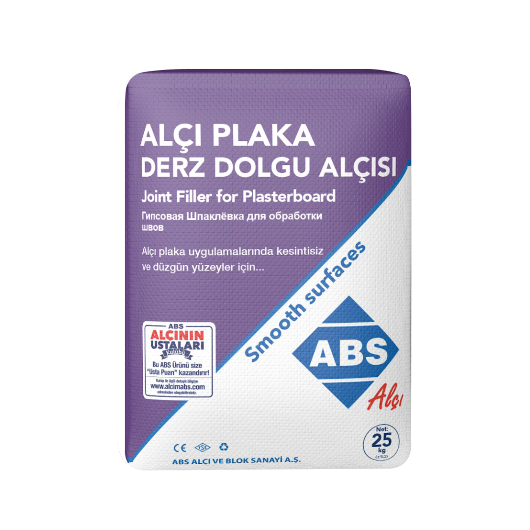 DERZ DOLGU ALÇISI (ABS DERZ ALÇI PLAKA)