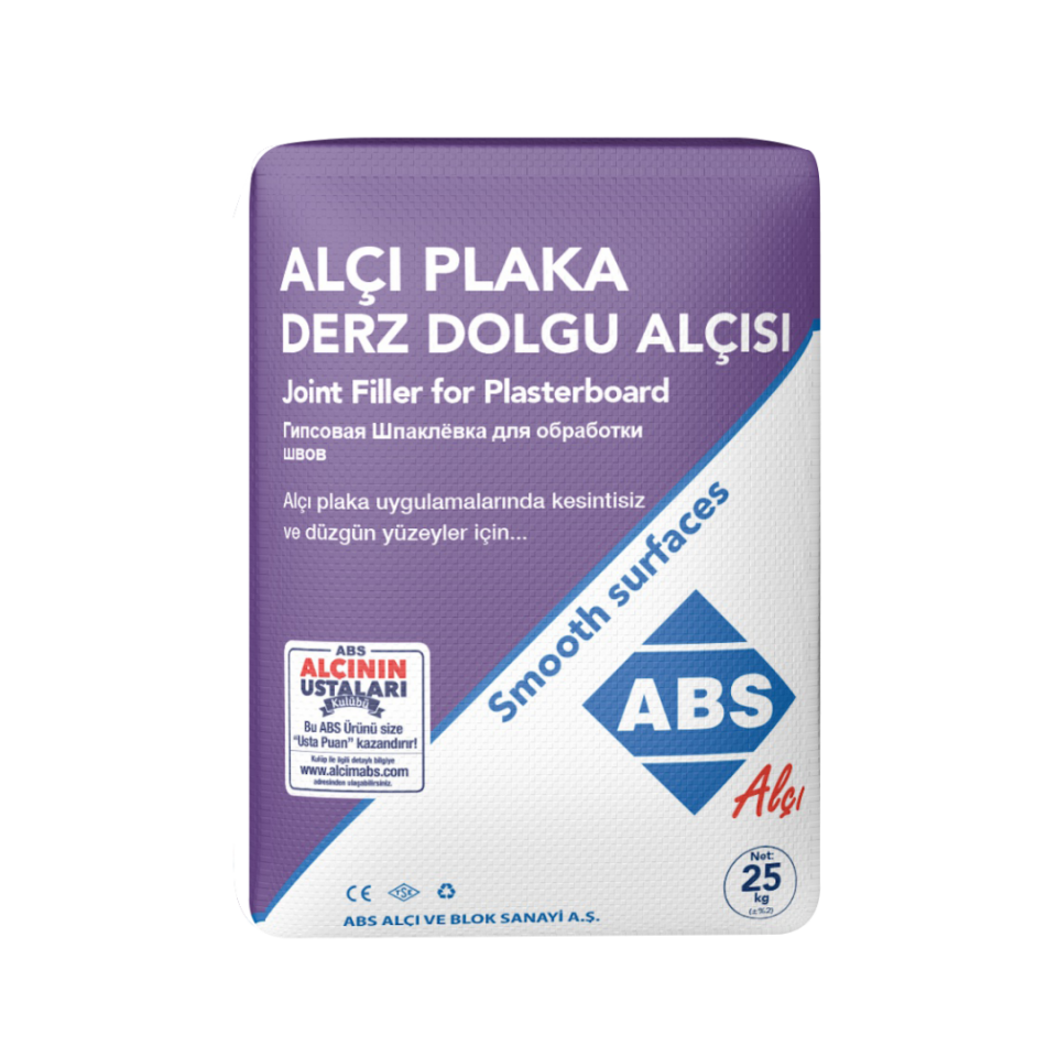 DERZ DOLGU ALÇISI (ABS DERZ ALÇI PLAKA)