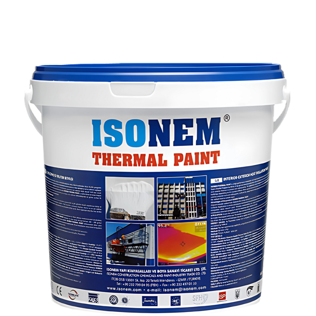 İSONEM THERMAL PAINT 18 LT. BEYAZ