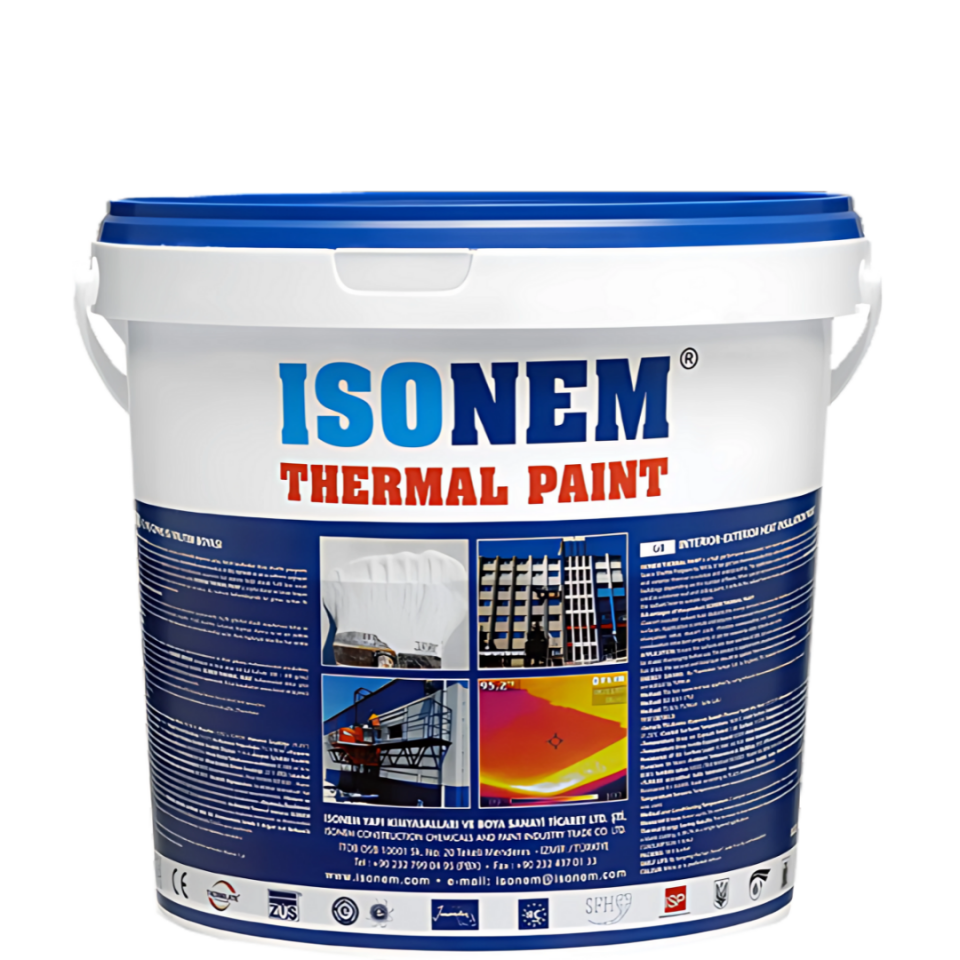İSONEM THERMAL PAINT 18 LT. BEYAZ
